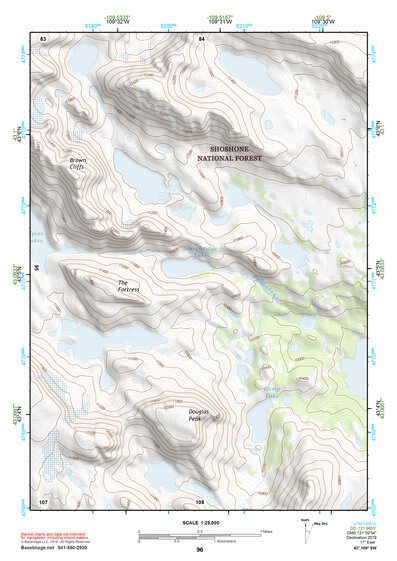 43109SW Page 96 Gannett Peak Topo Preview 1