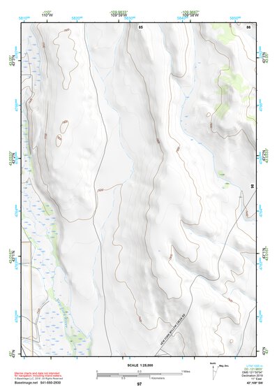43109SW Page 97 Gannett Peak Topo Preview 1