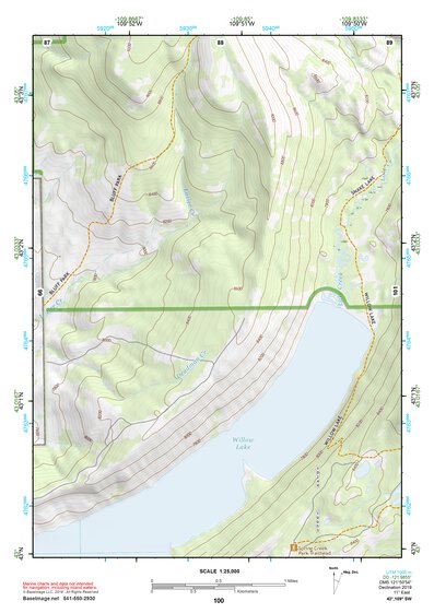 43109SW Page 100 Gannett Peak Topo Preview 1