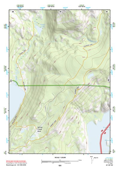 43109SW Page 101 Gannett Peak Topo Preview 1