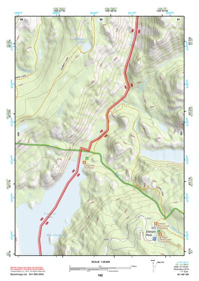 43109SW Page 102 Gannett Peak Topo Preview 1