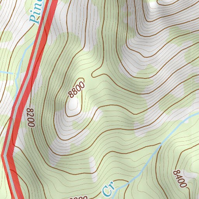 43109SW Page 102 Gannett Peak Topo Preview 3