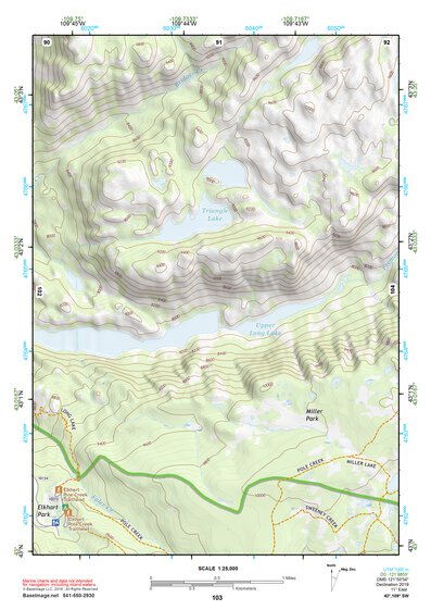 43109SW Page 103 Gannett Peak Topo Preview 1