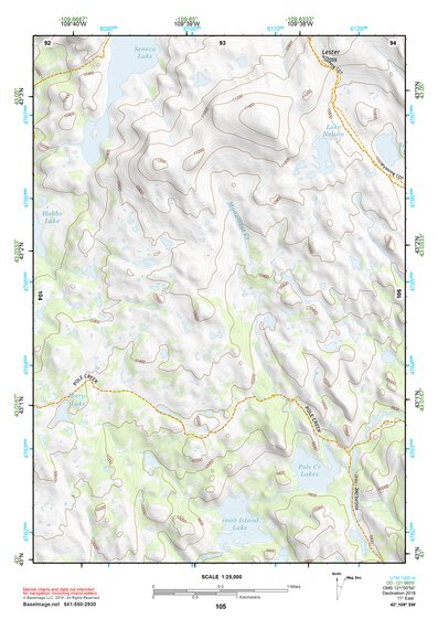 43109SW Page 105 Gannett Peak Topo Preview 1