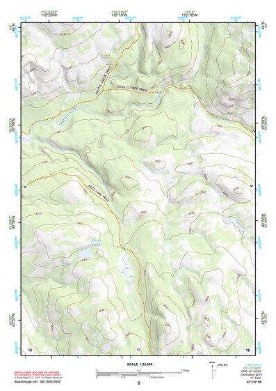 43110NE Page 5 Jackson Lake Topo Preview 1