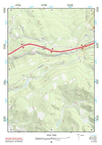 43110NE Page 43 Jackson Lake Topo Preview 1