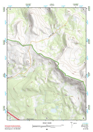 43110NE Page 46 Jackson Lake Topo Preview 1
