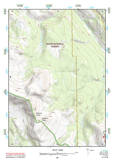 43110NE Page 47 Jackson Lake Topo Preview 1