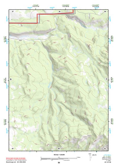 43110NE Page 50 Jackson Lake Topo Preview 1