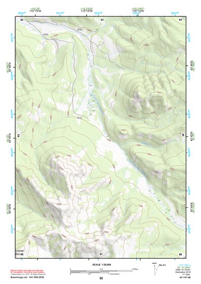 43110NE Page 55 Jackson Lake Topo Preview 1