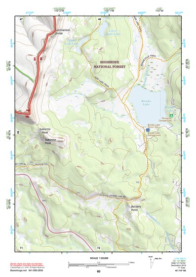 43110NE Page 60 Jackson Lake Topo Preview 1