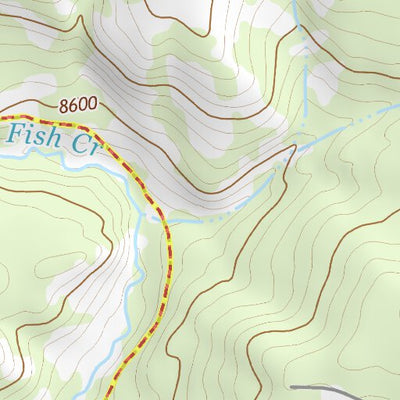 43110NE Page 70 Jackson Lake Topo Preview 3