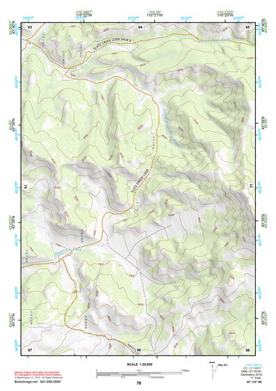 43110NE Page 76 Jackson Lake Topo Preview 1