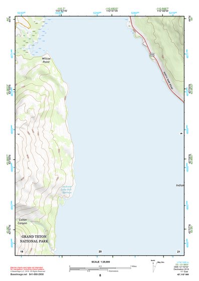 43110NW Page 8 Jackson Lake Topo Preview 1