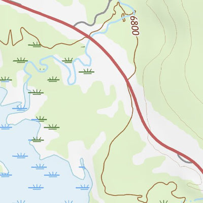 43110NW Page 9 Jackson Lake Topo Preview 2