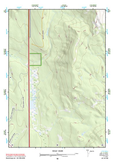 43110NW Page 10 Jackson Lake Topo Preview 1