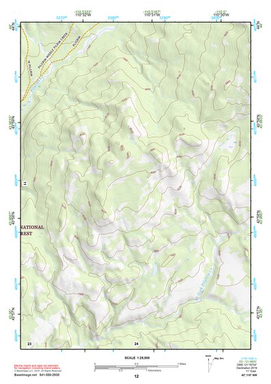 43110NW Page 12 Jackson Lake Topo Preview 1