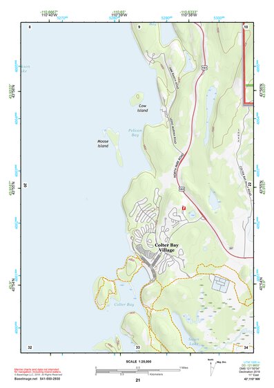43110NW Page 21 Jackson Lake Topo Preview 1