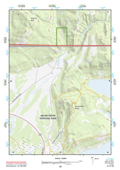 43110NW Page 23 Jackson Lake Topo Preview 1