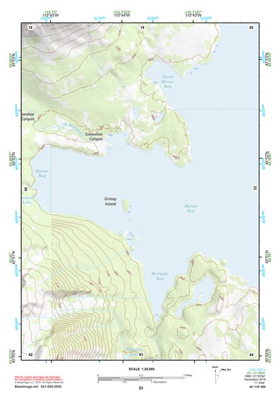 43110NW Page 31 Jackson Lake Topo Preview 1