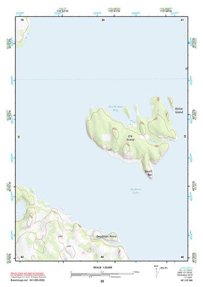 43110NW Page 32 Jackson Lake Topo Preview 1