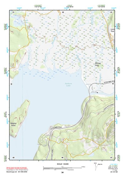 43110NW Page 34 Jackson Lake Topo Preview 1