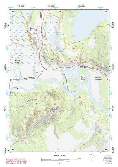 43110NW Page 35 Jackson Lake Topo Preview 1