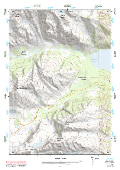 43110NW Page 42 Jackson Lake Topo Preview 1