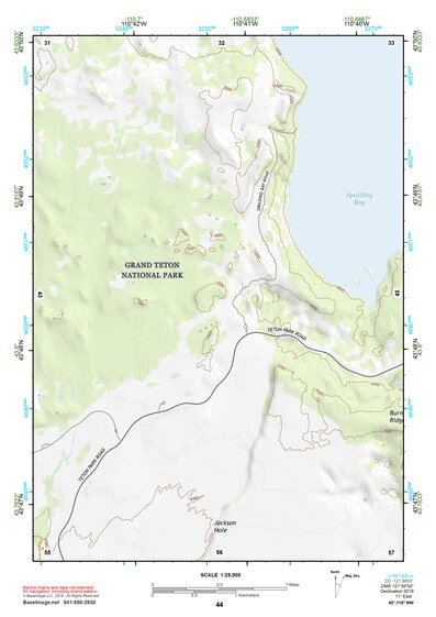 43110NW Page 44 Jackson Lake Topo Preview 1