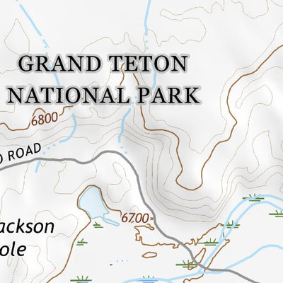 43110NW Page 47 Jackson Lake Topo Preview 3
