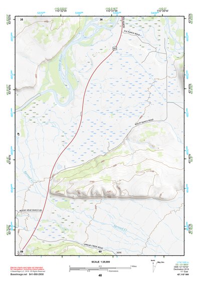 43110NW Page 48 Jackson Lake Topo Preview 1