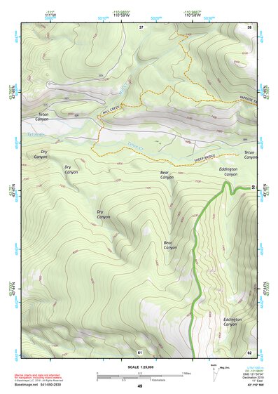 43110NW Page 49 Jackson Lake Topo Preview 1