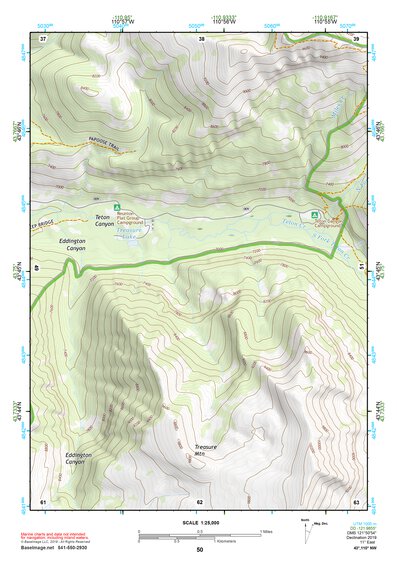 43110NW Page 50 Jackson Lake Topo Preview 1
