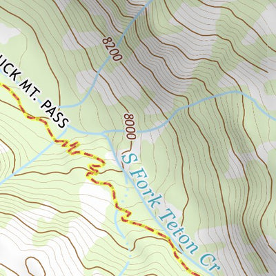 43110NW Page 63 Jackson Lake Topo Preview 3