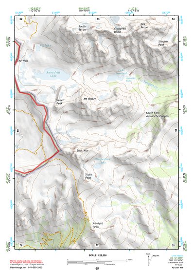 43110NW Page 65 Jackson Lake Topo Preview 1