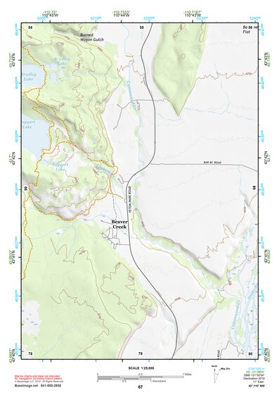 43110NW Page 67 Jackson Lake Topo Preview 1