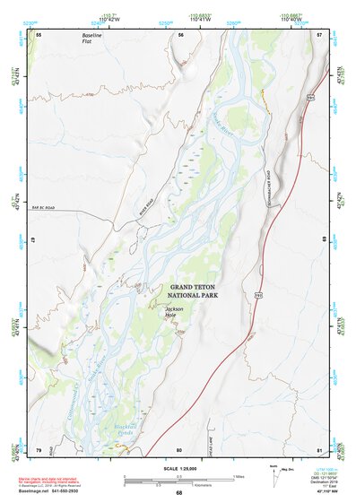 43110NW Page 68 Jackson Lake Topo Preview 1