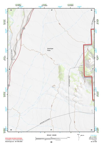 43110NW Page 69 Jackson Lake Topo Preview 1