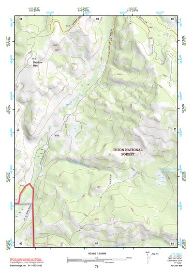 43110NW Page 71 Jackson Lake Topo Preview 1