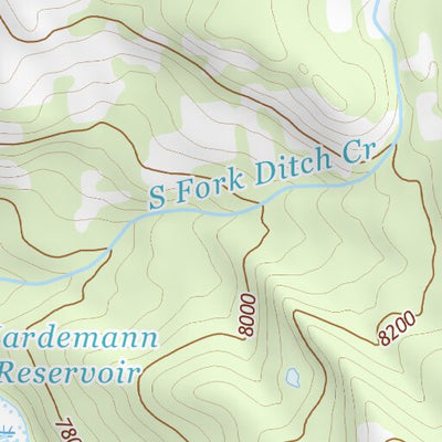 43110NW Page 72 Jackson Lake Topo Preview 3