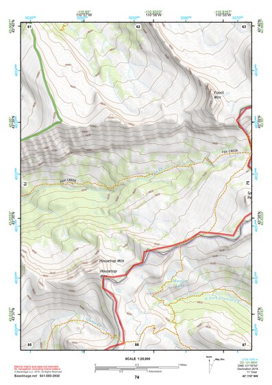 43110NW Page 74 Jackson Lake Topo Preview 1