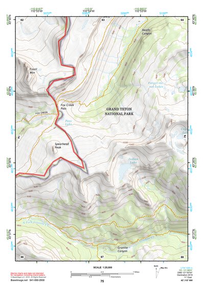 43110NW Page 75 Jackson Lake Topo Preview 1