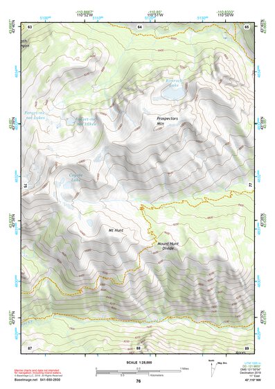 43110NW Page 76 Jackson Lake Topo Preview 1