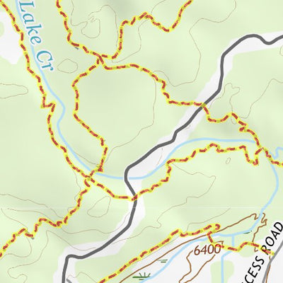 43110NW Page 78 Jackson Lake Topo Preview 3