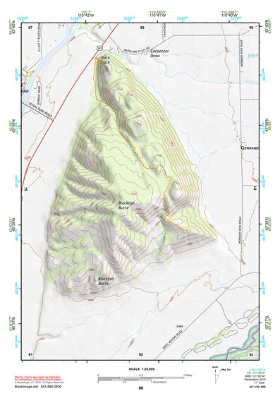 43110NW Page 80 Jackson Lake Topo Preview 1