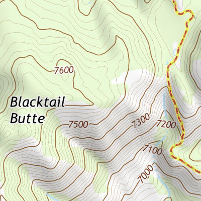 43110NW Page 80 Jackson Lake Topo Preview 2