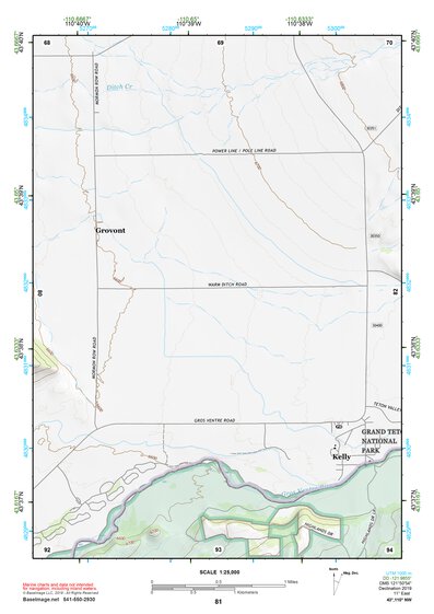 43110NW Page 81 Jackson Lake Topo Preview 1