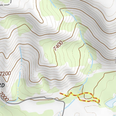 43110NW Page 83 Jackson Lake Topo Preview 3