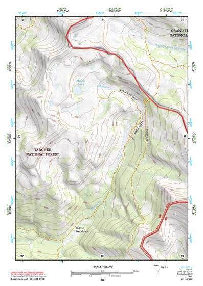 43110NW Page 86 Jackson Lake Topo Preview 1