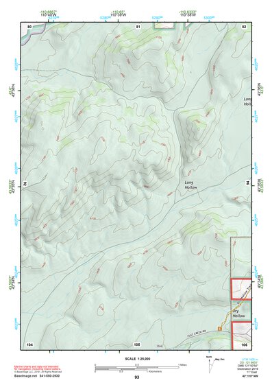 43110NW Page 93 Jackson Lake Topo Preview 1
